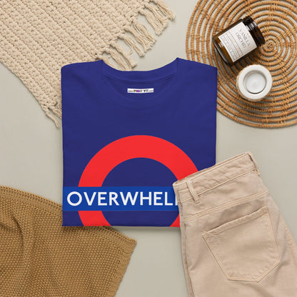 OVERWHELMED Unisex Heavy Cotton Tee