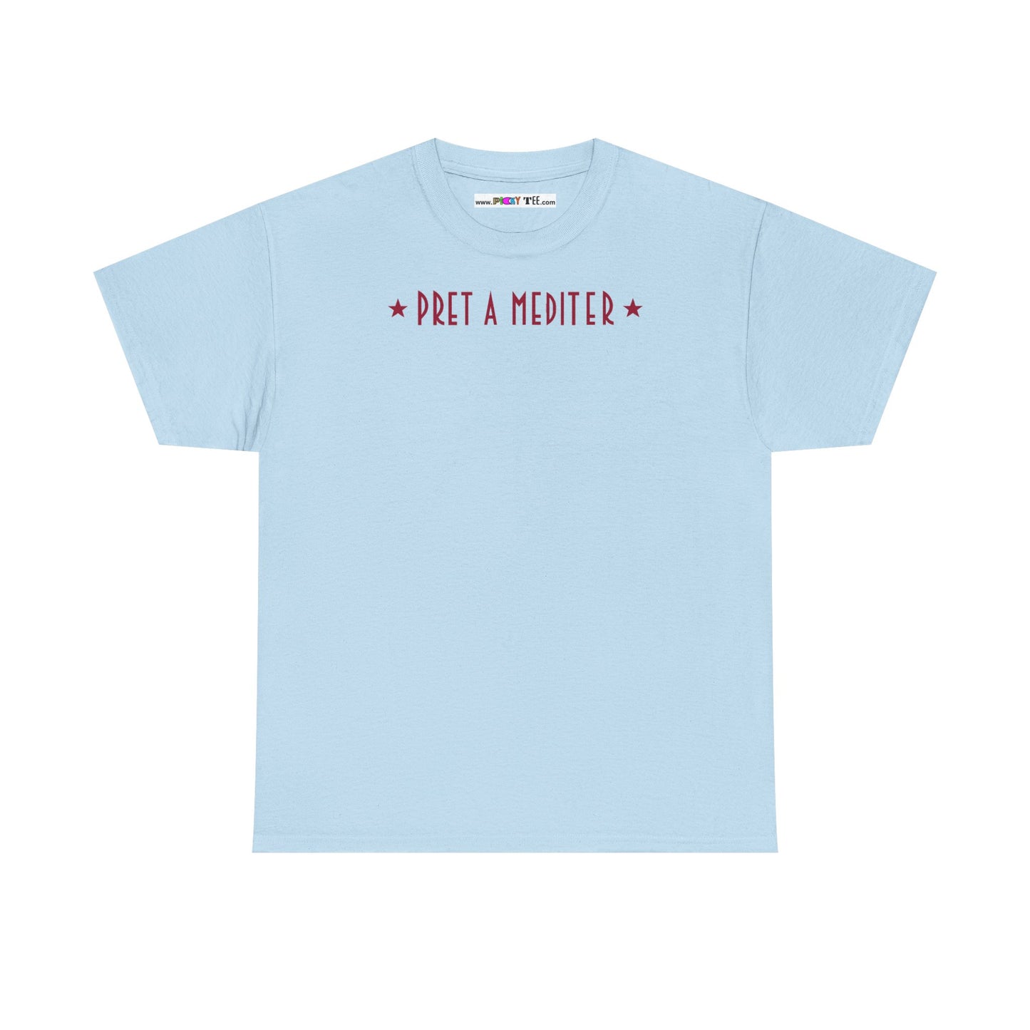 * PRET A MEDITER * Unisex Heavy Cotton Tee