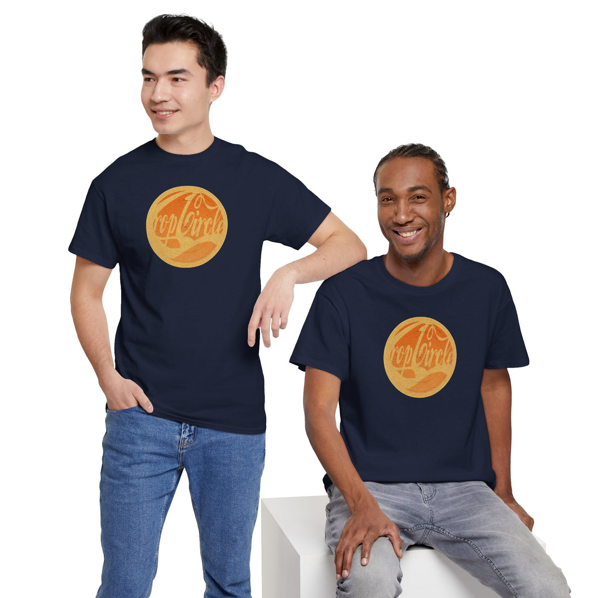 CropCircle Unisex Heavy Cotton Tee