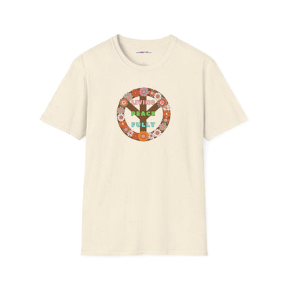 LIVING PEACE FULLY Unisex Softstyle 100% Cotton T-Shirt