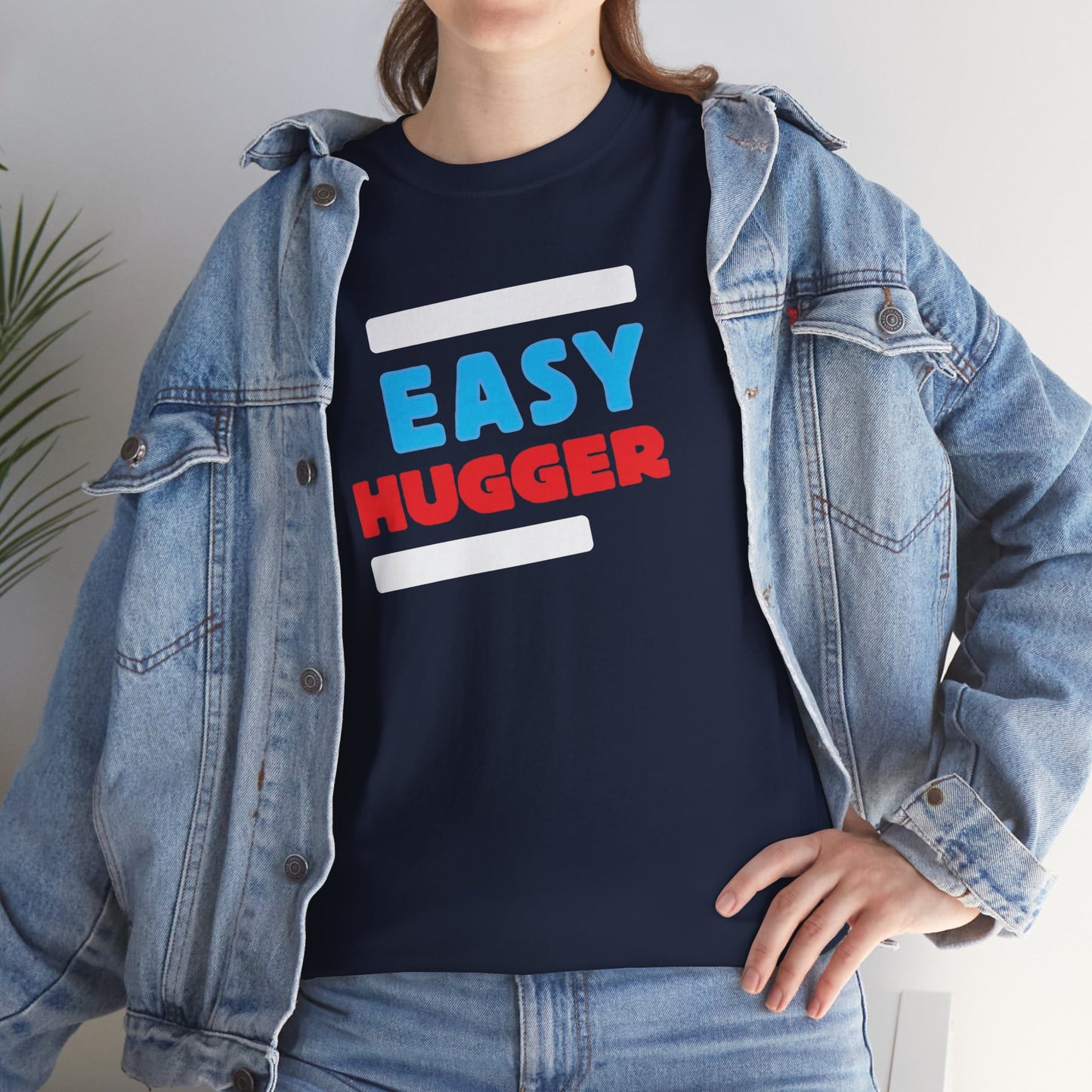 EASY HUGGER Unisex Heavy Cotton Tee