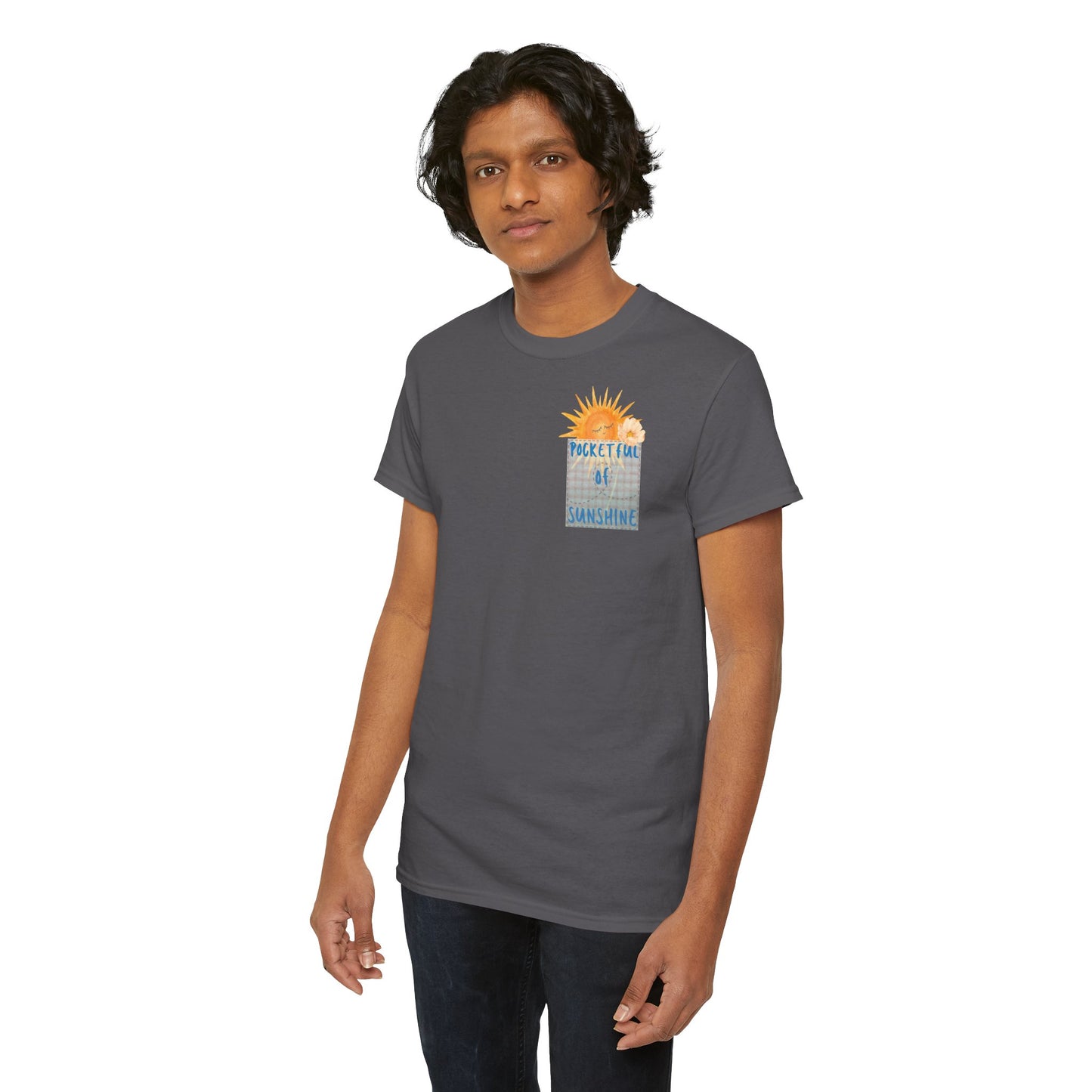 POCKETFUL OF SUNSHINE Unisex Heavy Cotton Tee