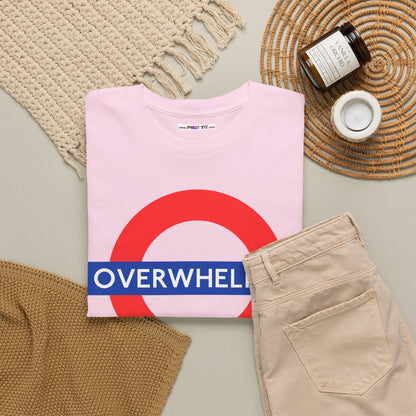 OVERWHELMED Unisex Heavy Cotton Tee