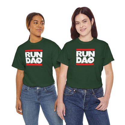 RUN DAO Unisex Heavy Cotton Tee