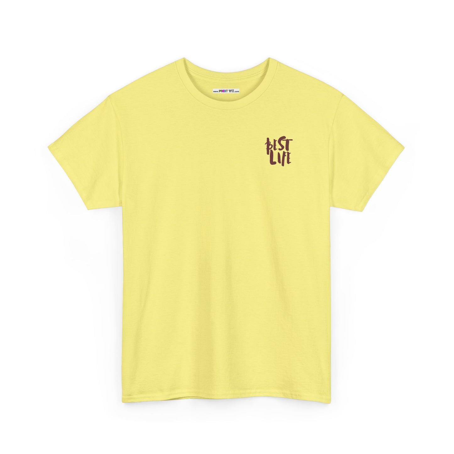 BEST LIFE Unisex Heavy Cotton Tee