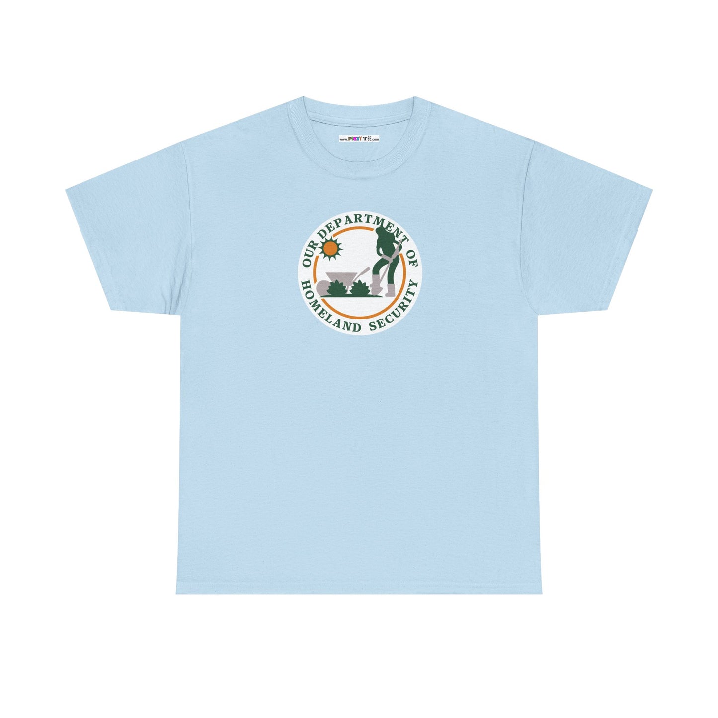HOMELAND SECURITY (OUR DEPARTMENT OF) Unisex Heavy Cotton Tee