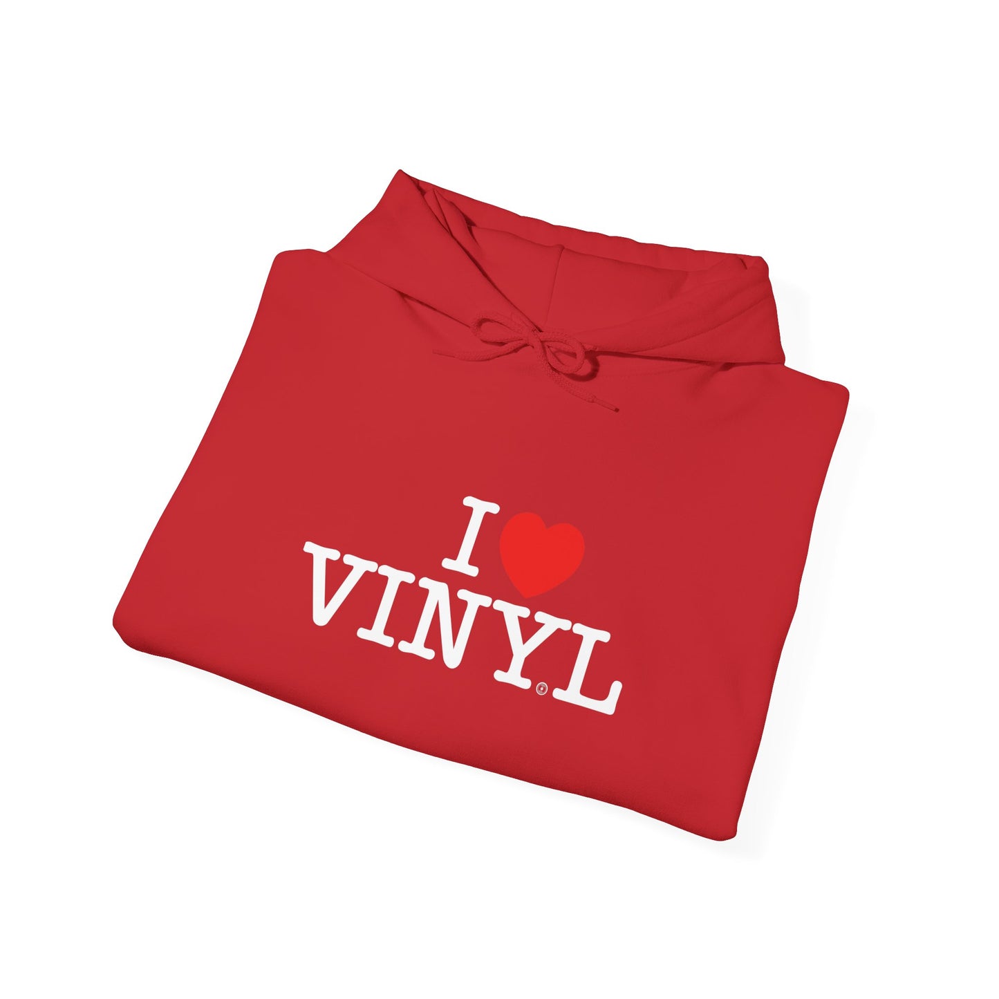 I ❤️ VINYL Unisex Heavy Blend™ Hooded Sweatshirt