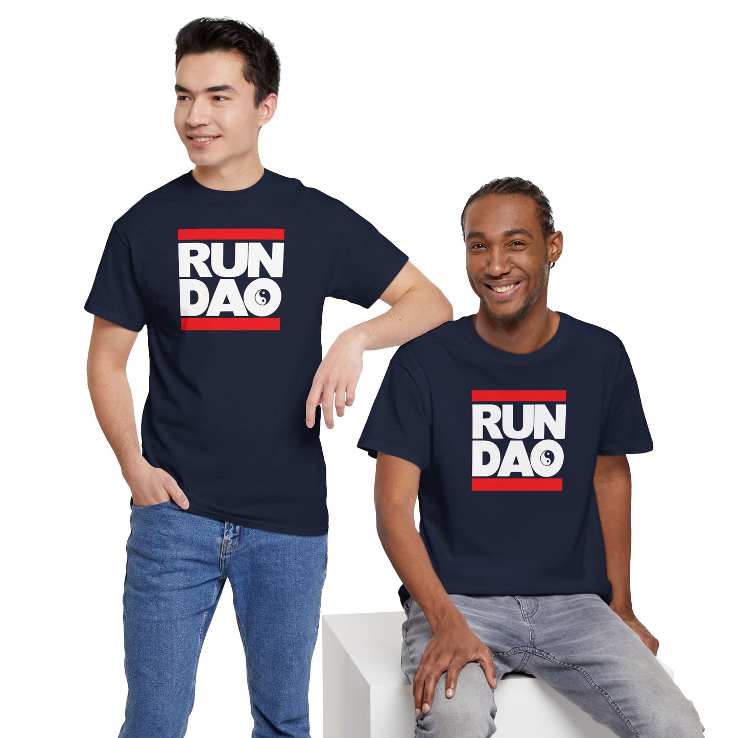RUN DAO Unisex Heavy Cotton Tee