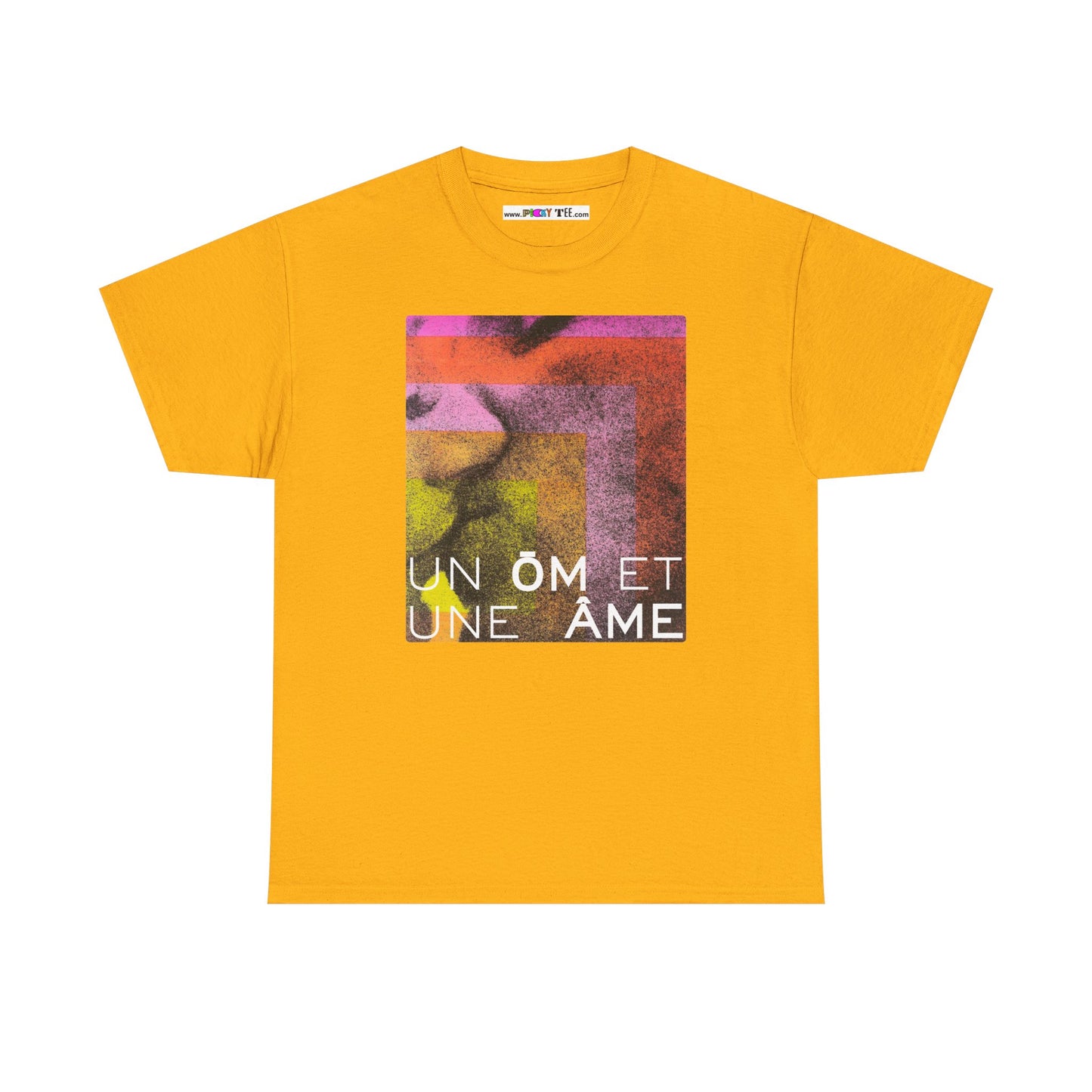 UN ŌM ET UNE ÂME Unisex Heavy Cotton Tee