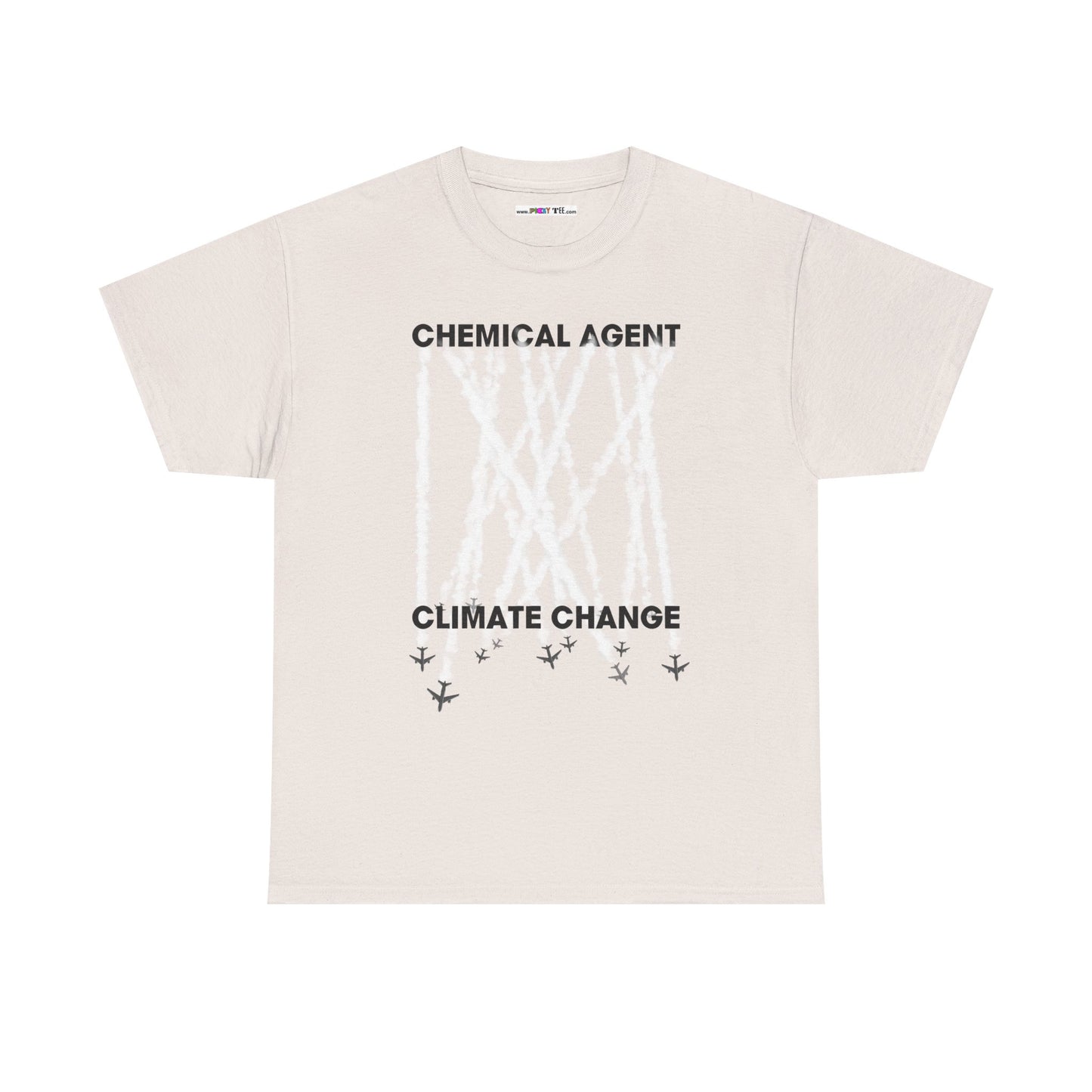 CHEMICAL AGENT/CLIMATE CHANGE Unisex Heavy Cotton Tee