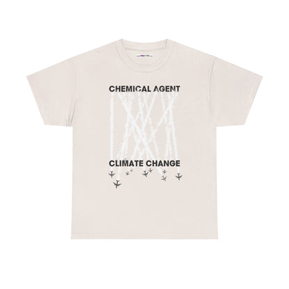 CHEMICAL AGENT/CLIMATE CHANGE Unisex Heavy Cotton Tee