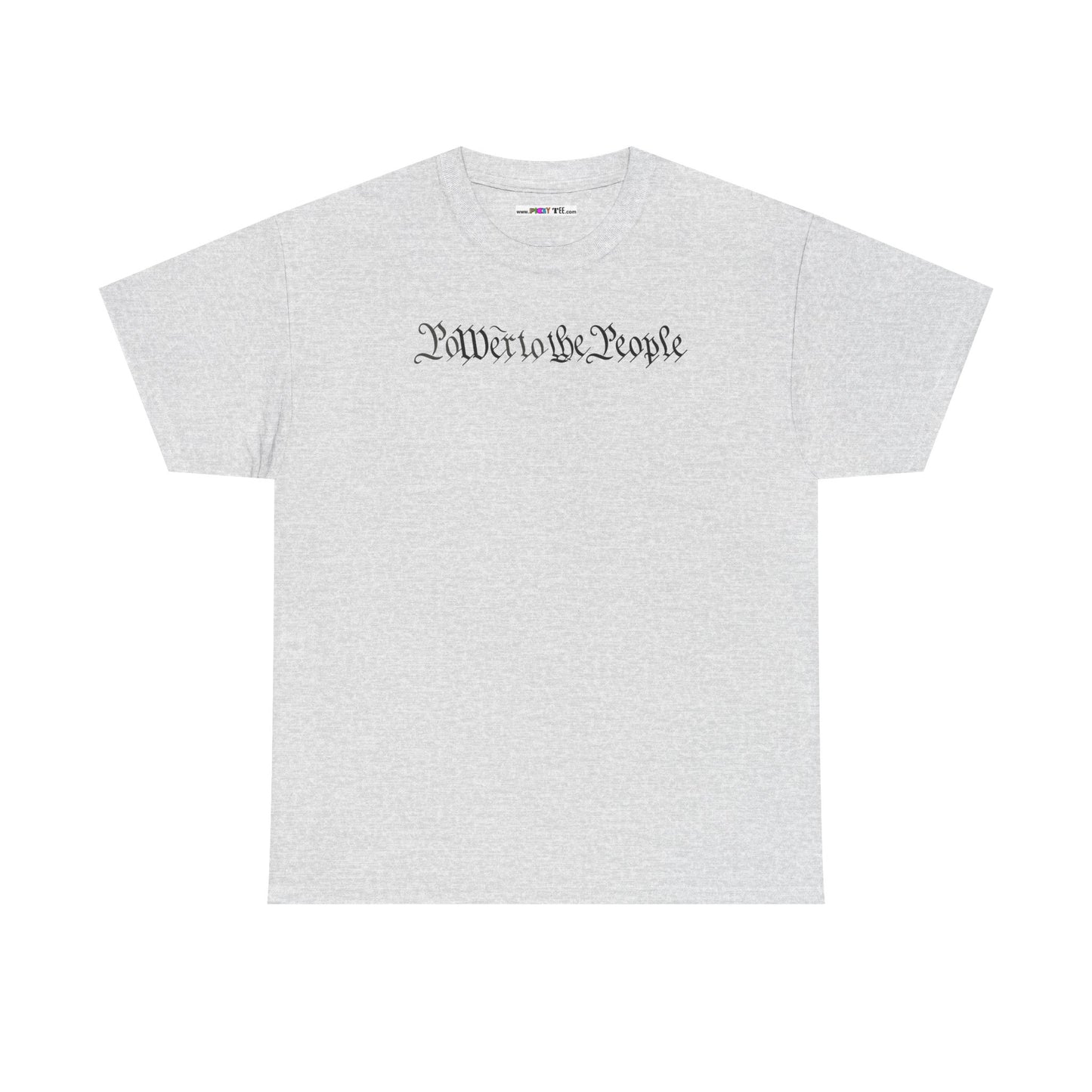 poWEr to THE PEOPLE Unisex Heavy Cotton Tee