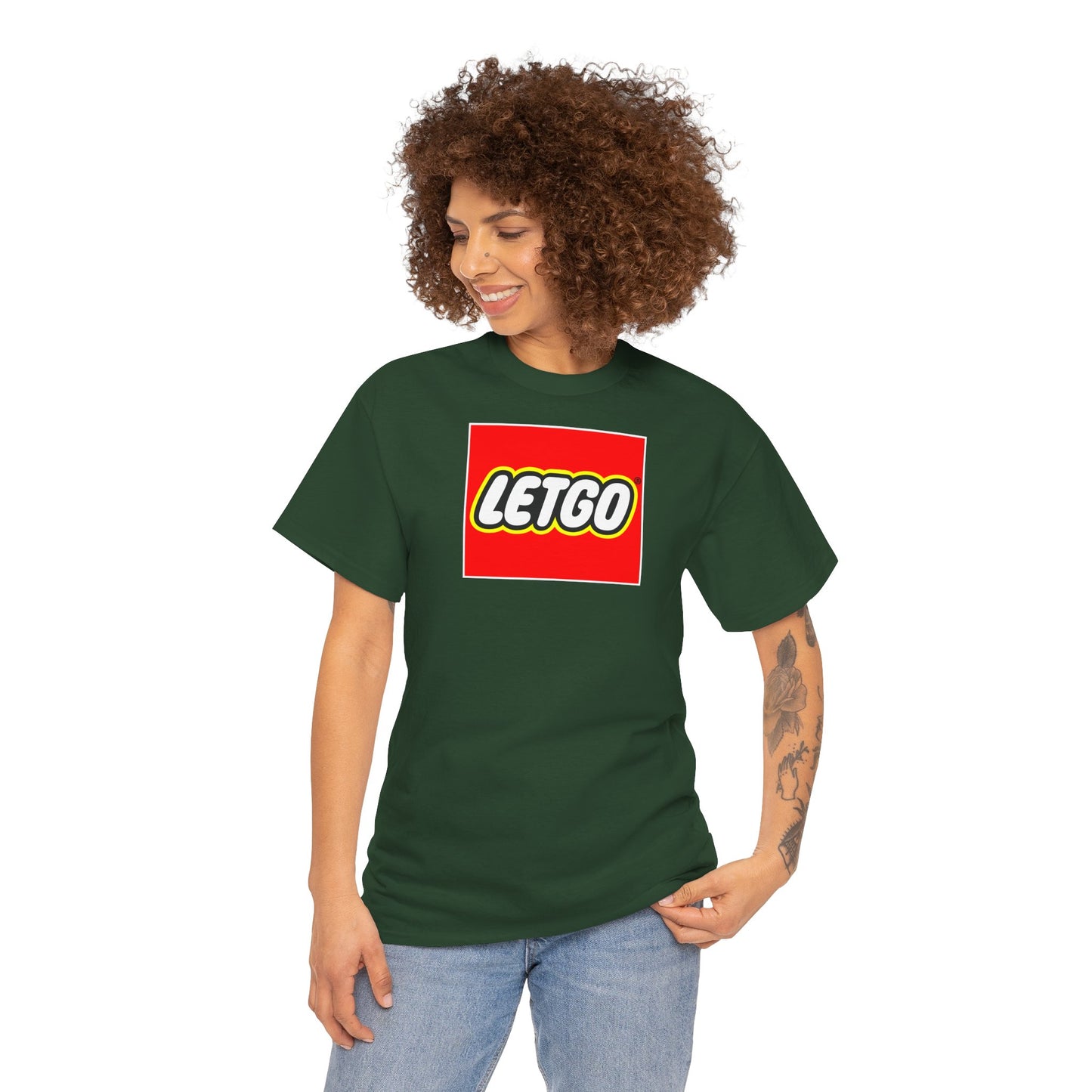 LETGO Unisex Heavy Cotton Tee