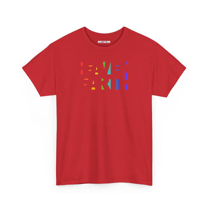 HEAVEN ON EARTH Unisex Heavy Cotton Tee — here now.