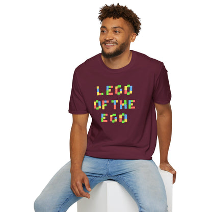 L3G0 OF THE EGO Unisex Softstyle 100% Cotton T-Shirt