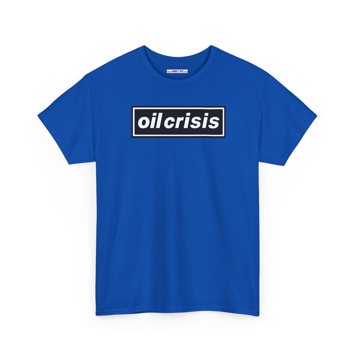 oil crisis/Foil THE crisis Unisex Heavy Cotton Tee
