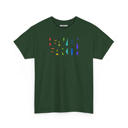 HEAVEN ON EARTH Unisex Heavy Cotton Tee — here now.