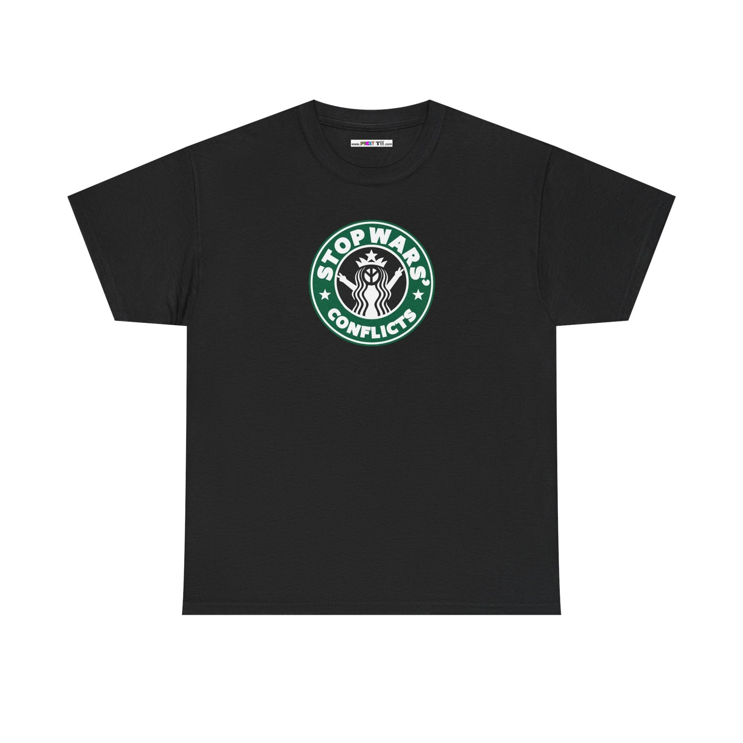 STOP WARS' CONFLICTS Unisex Heavy Cotton Tee