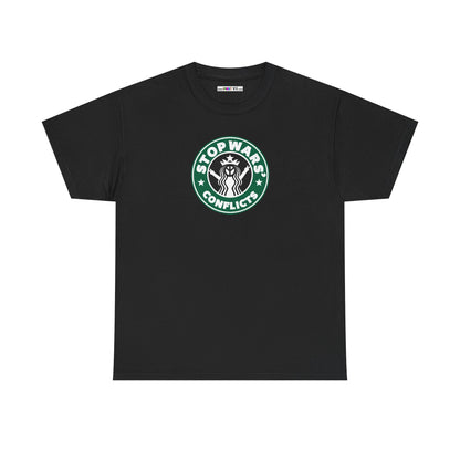 STOP WARS' CONFLICTS Unisex Heavy Cotton Tee