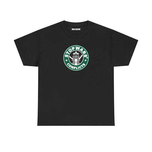 STOP WARS' CONFLICTS Unisex Heavy Cotton Tee