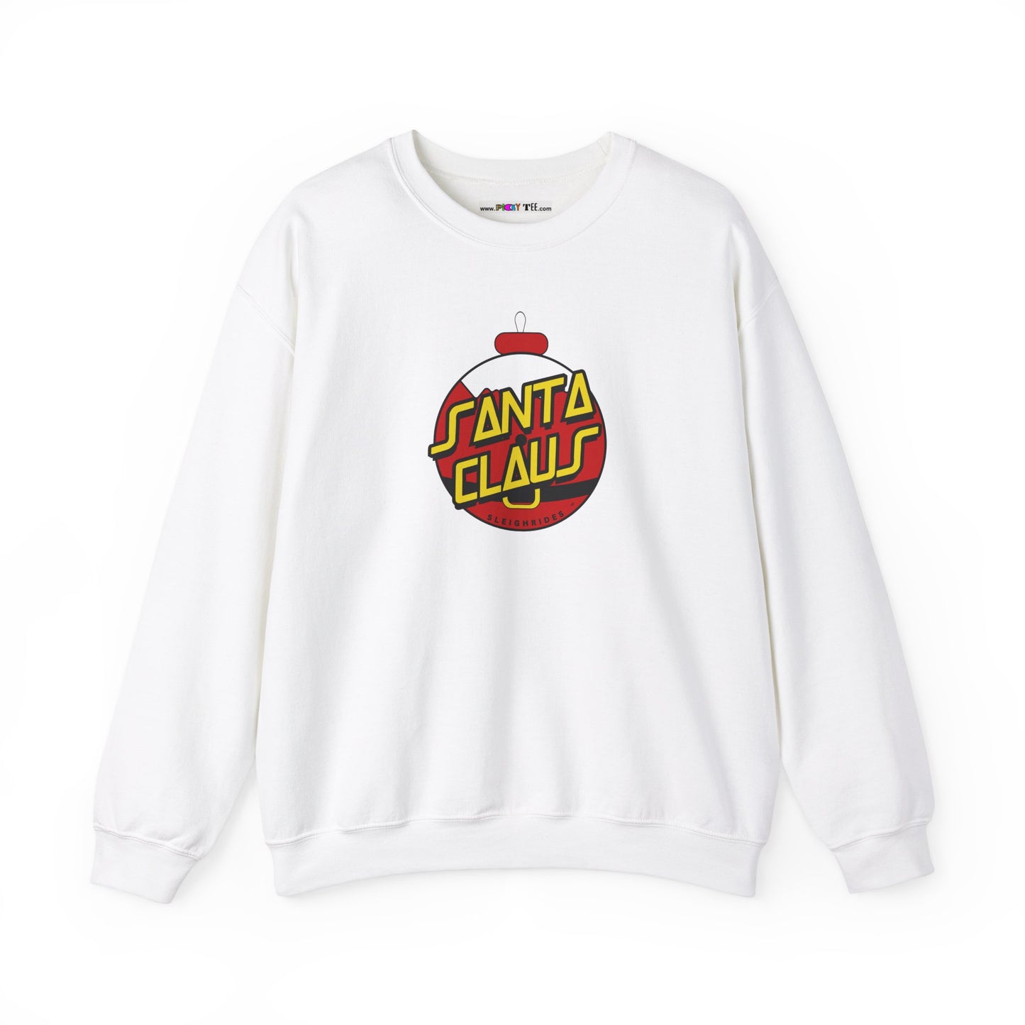 SANTA CLAUS SLEIGHRIDES Unisex Heavy Blend™ Crewneck Sweatshirt