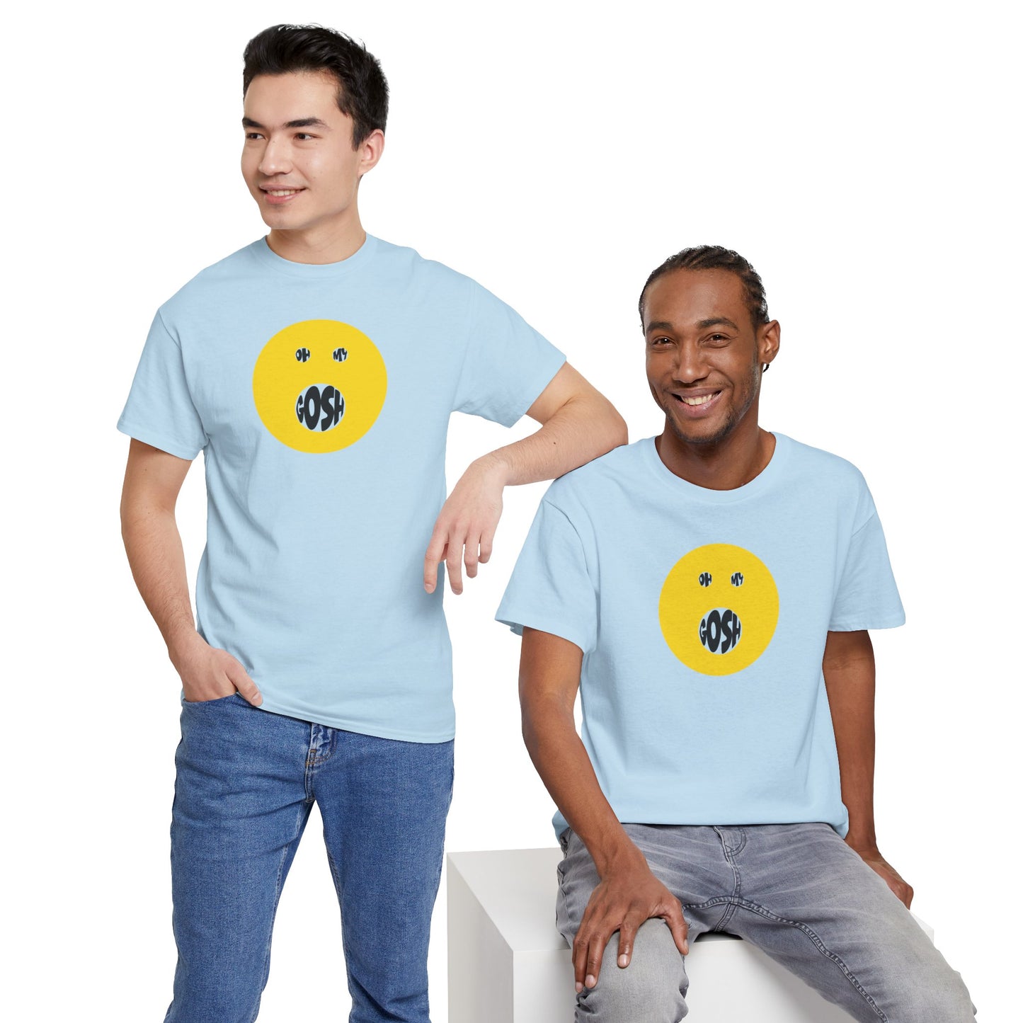 OH MY GOSH Unisex Heavy Cotton Tee