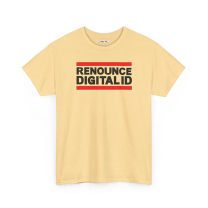 RENOUNCE DIGITAL ID Unisex Heavy Cotton Tee