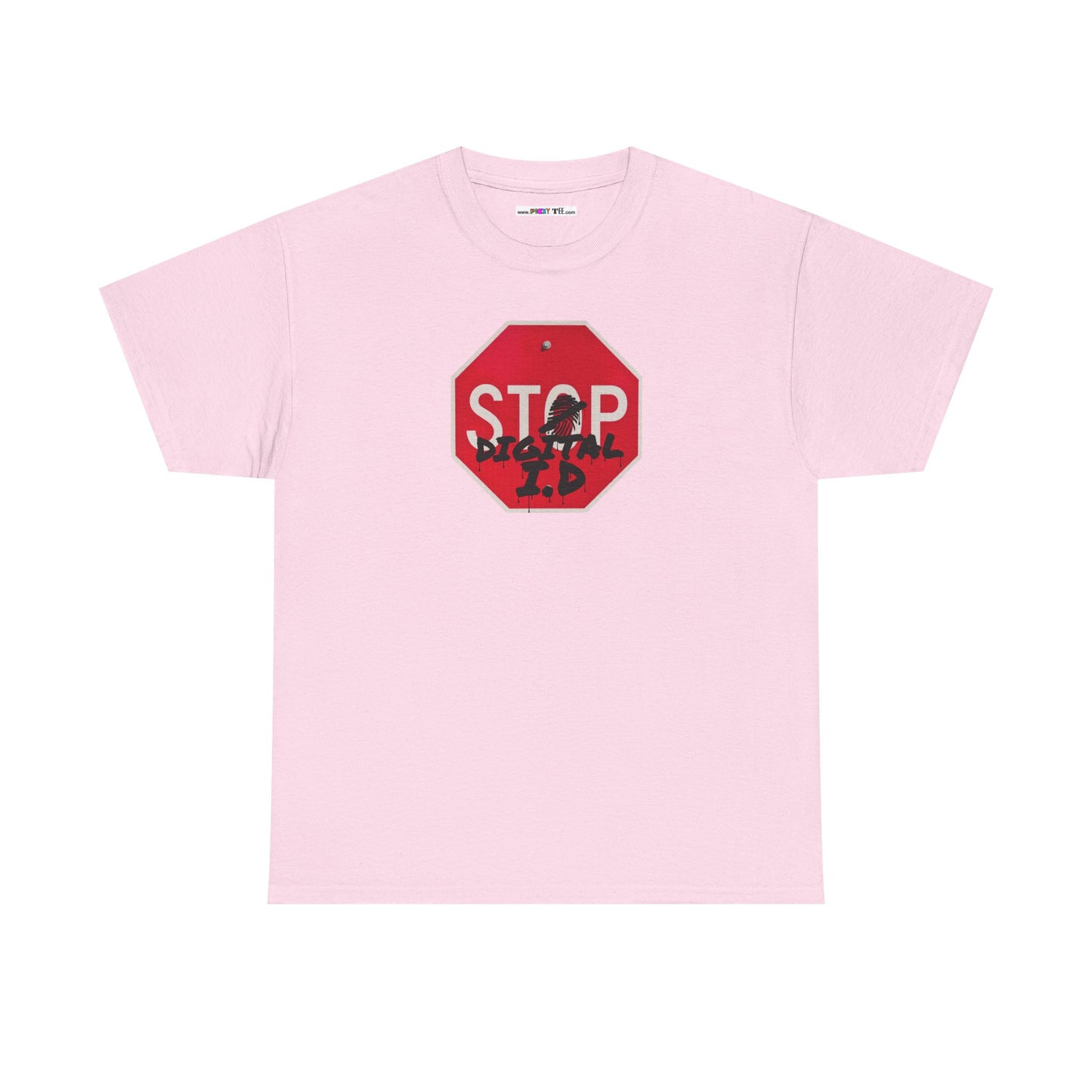 STOP digital i.d Unisex Heavy Cotton Tee