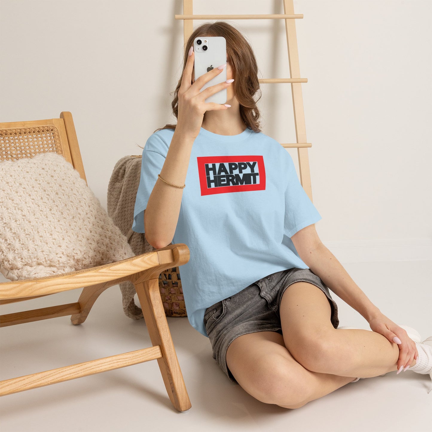 HAPPY HERMIT Unisex Heavy Cotton Tee