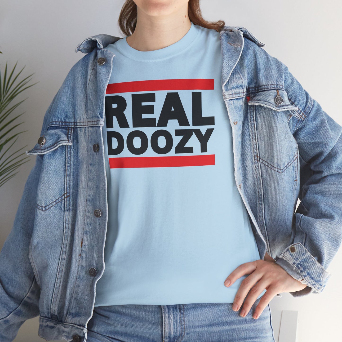 REAL DOOZY Unisex Heavy Cotton Tee