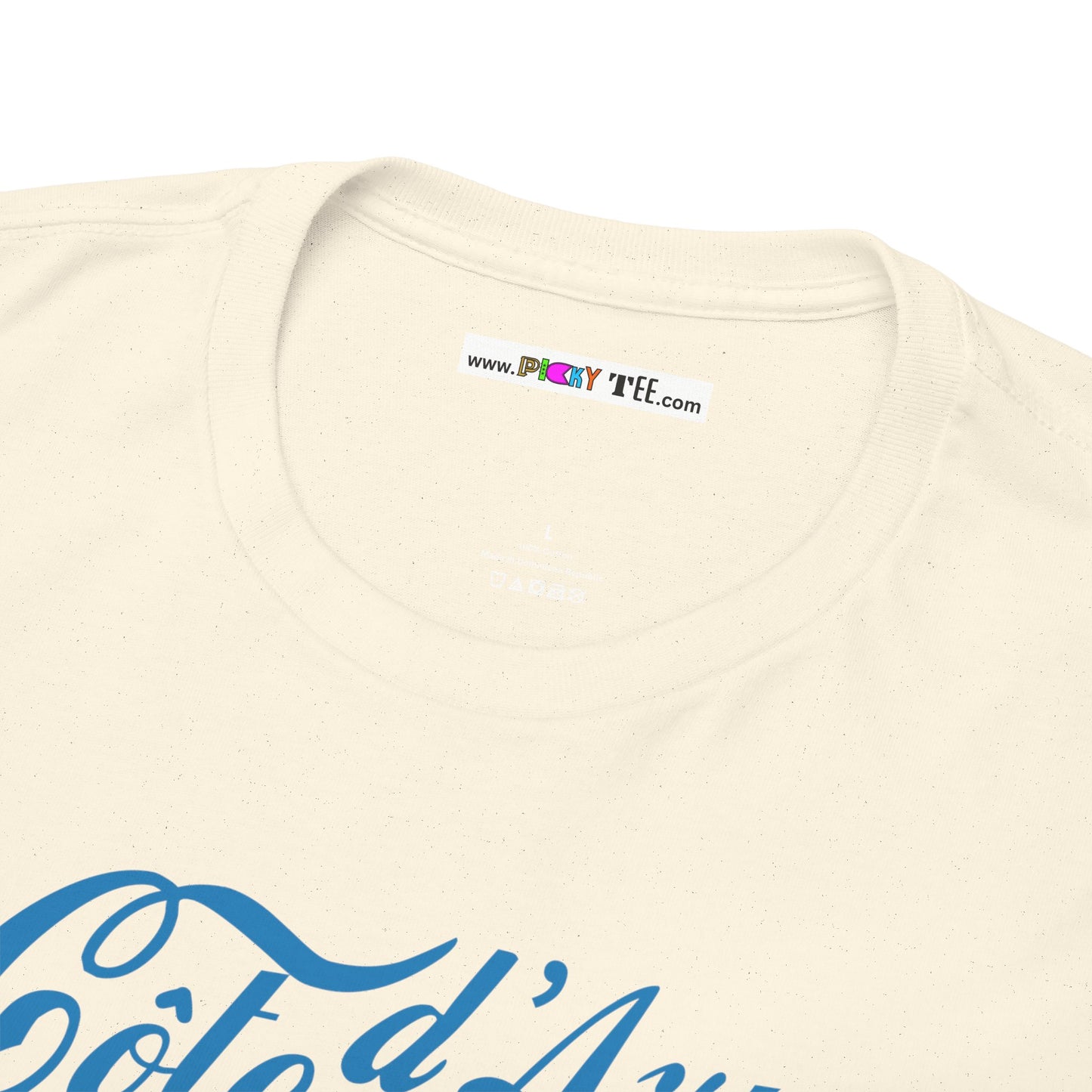 Côte d'Azur Unisex Heavy Cotton Tee