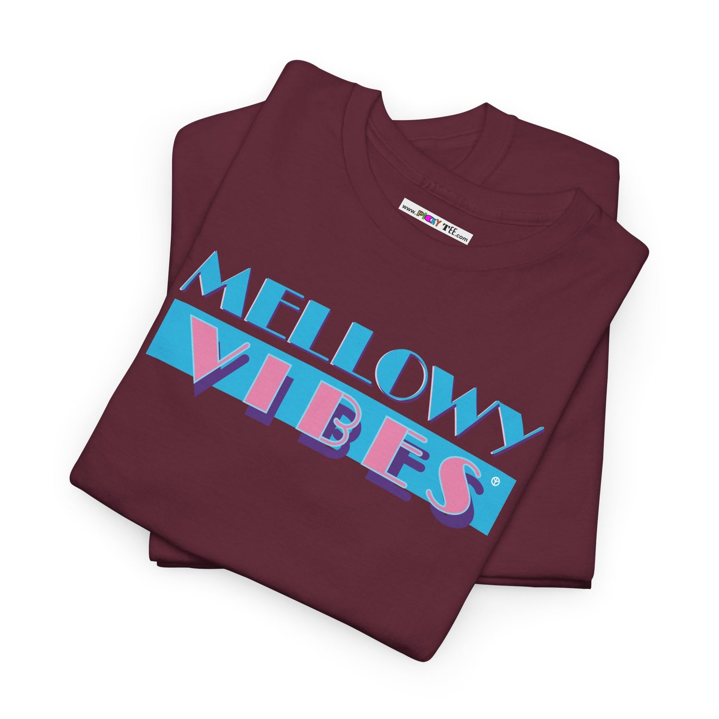 MELLOWY VIBES Unisex Heavy Cotton Tee