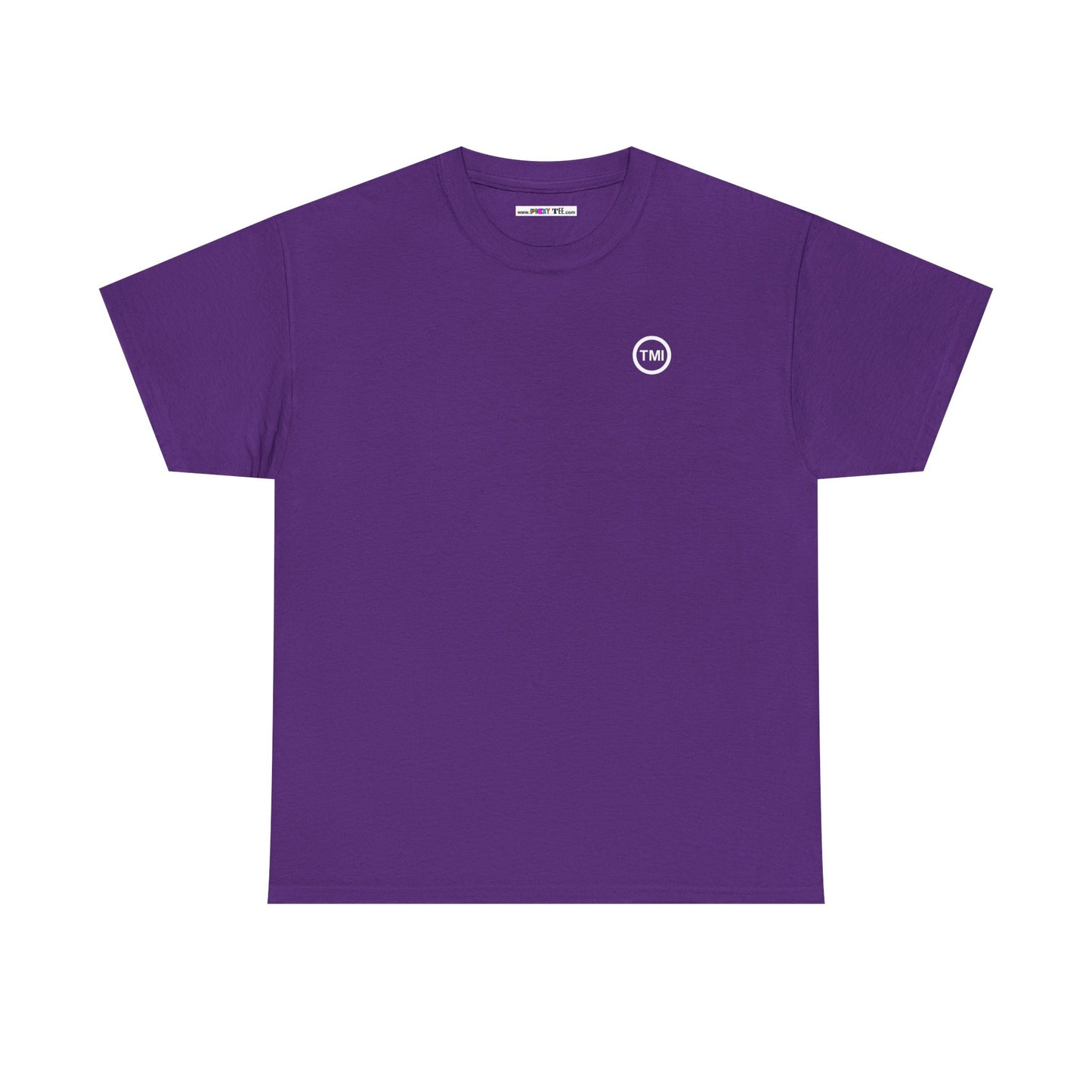 TooMuchInformation TMI Unisex Heavy Cotton Tee