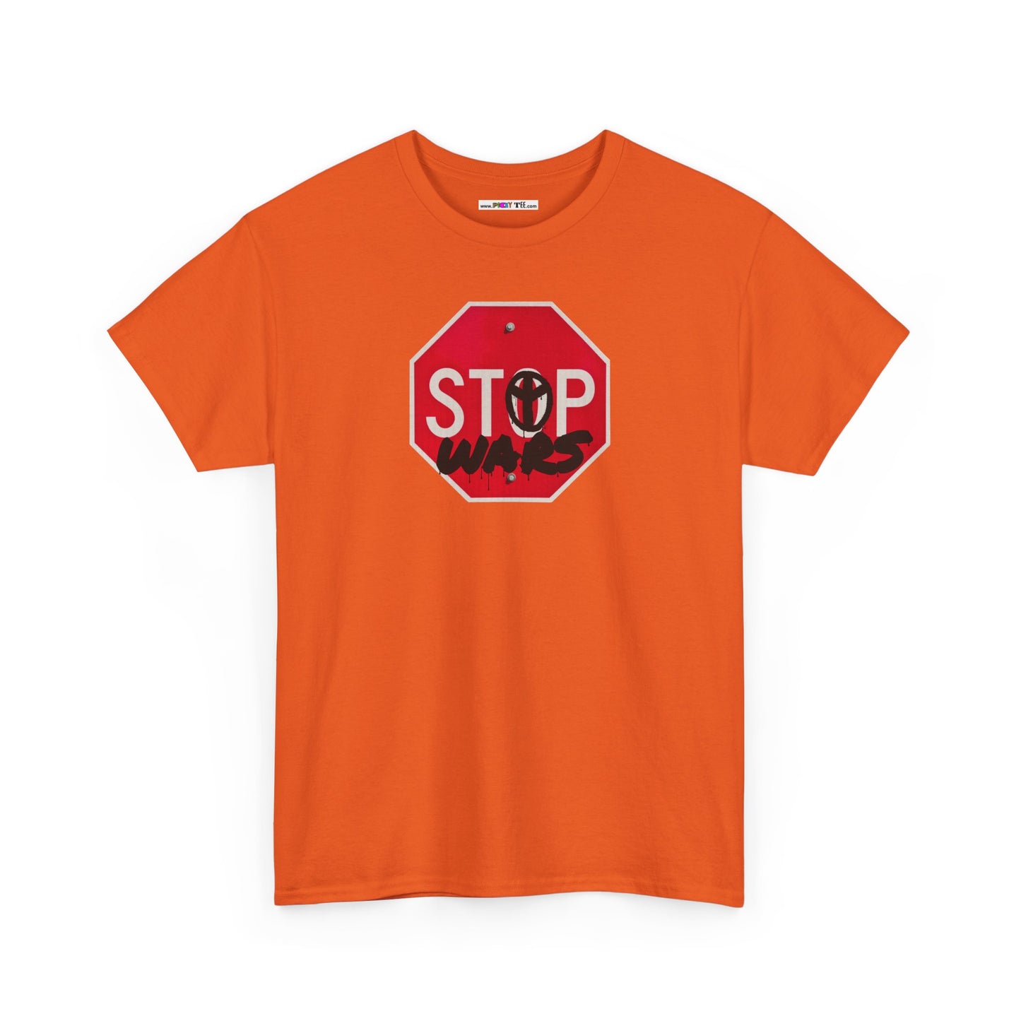 STOP wars Unisex Heavy Cotton Tee