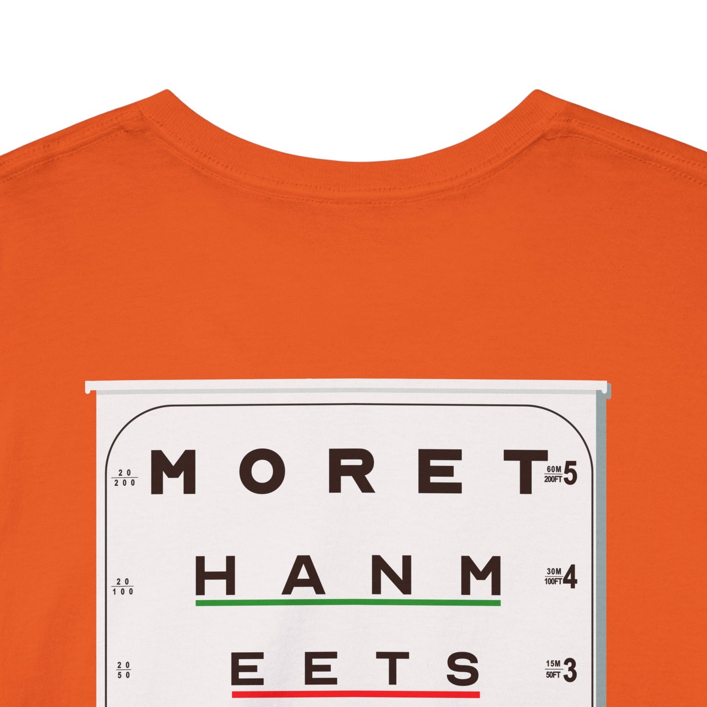 MORE THAN MEETS THE I TEST Unisex Heavy Cotton Tee