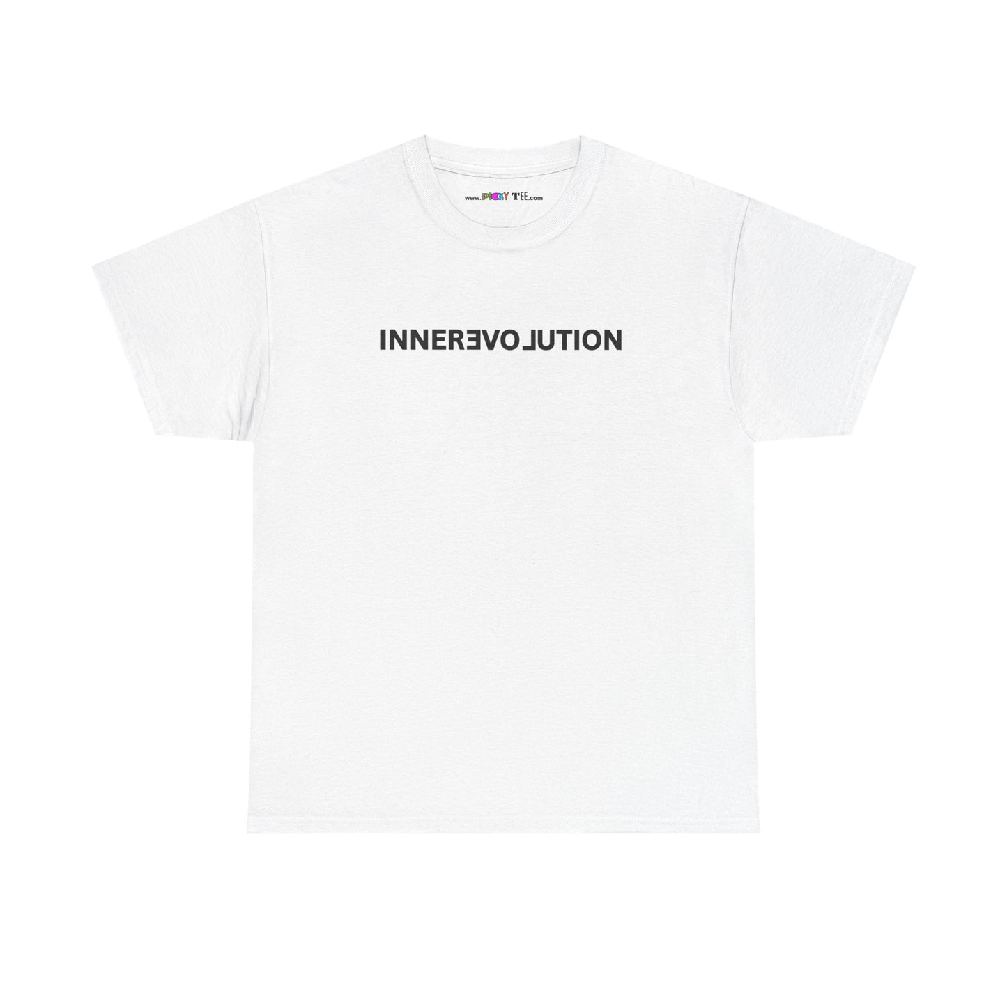 INNERƎVO⅃UTION Unisex Heavy Cotton Tee
