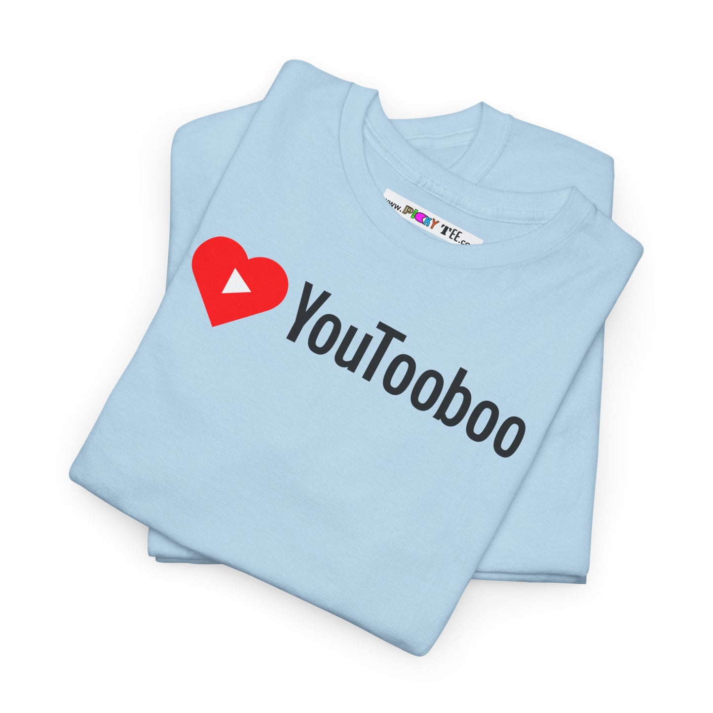 HEART Youtooboo Unisex Heavy Cotton Tee