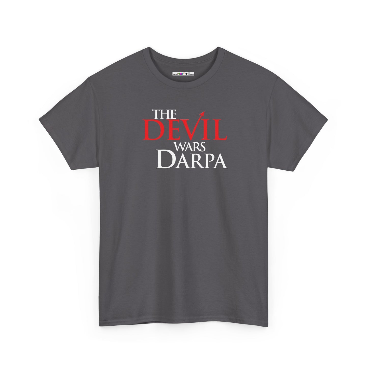 THE DEVIL WARS DARPA Unisex Heavy Cotton Tee