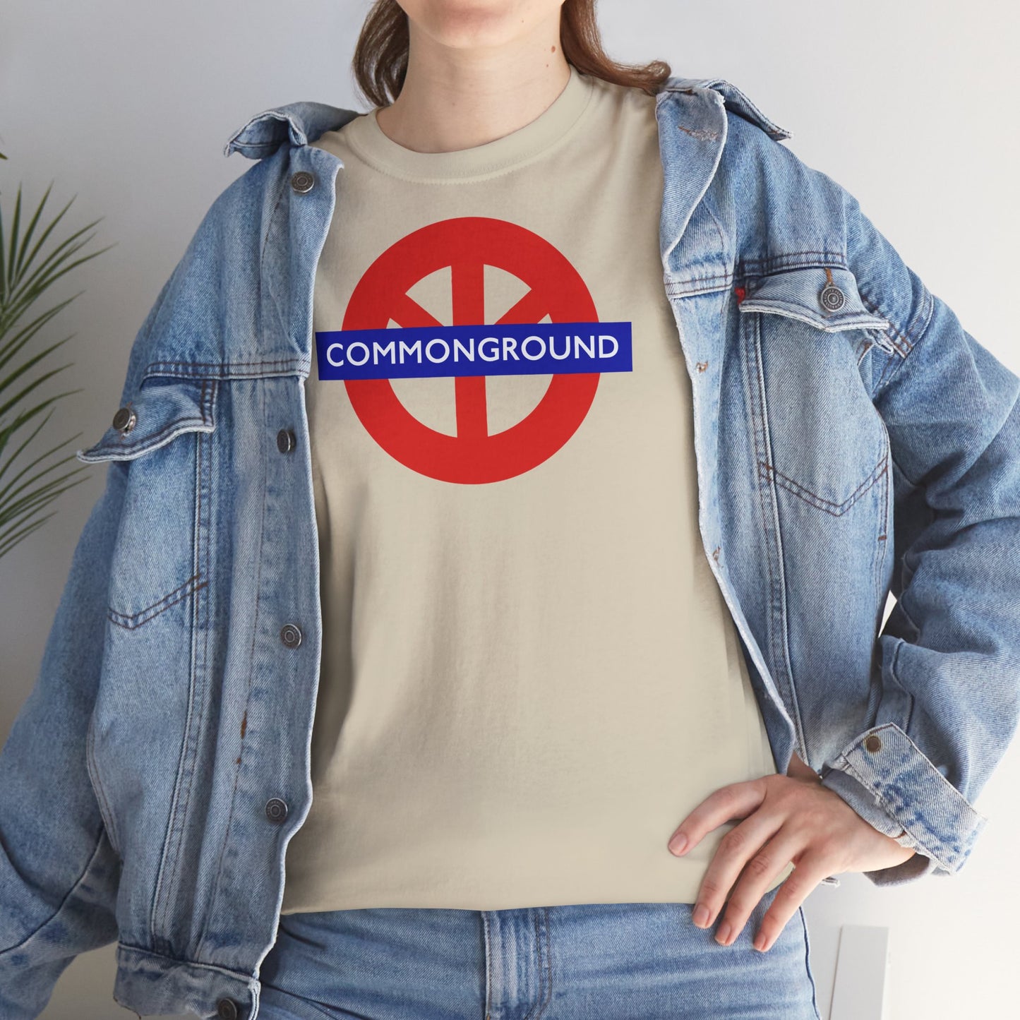 COMMONGROUND Unisex Heavy Cotton Tee