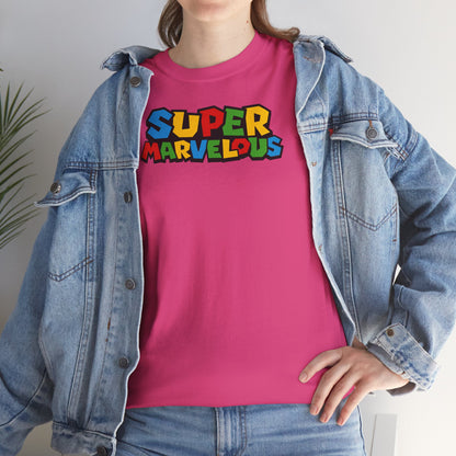 SUPER MARVELOUS Unisex Heavy Cotton Tee