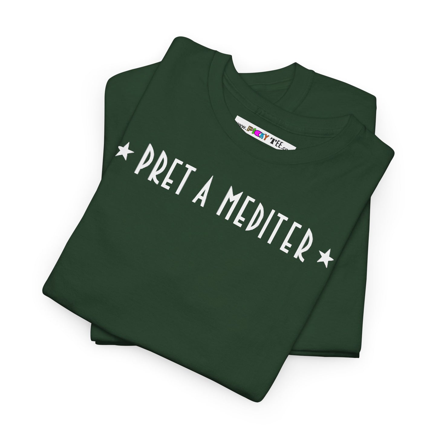 * PRET A MEDITER * Unisex Heavy Cotton Tee