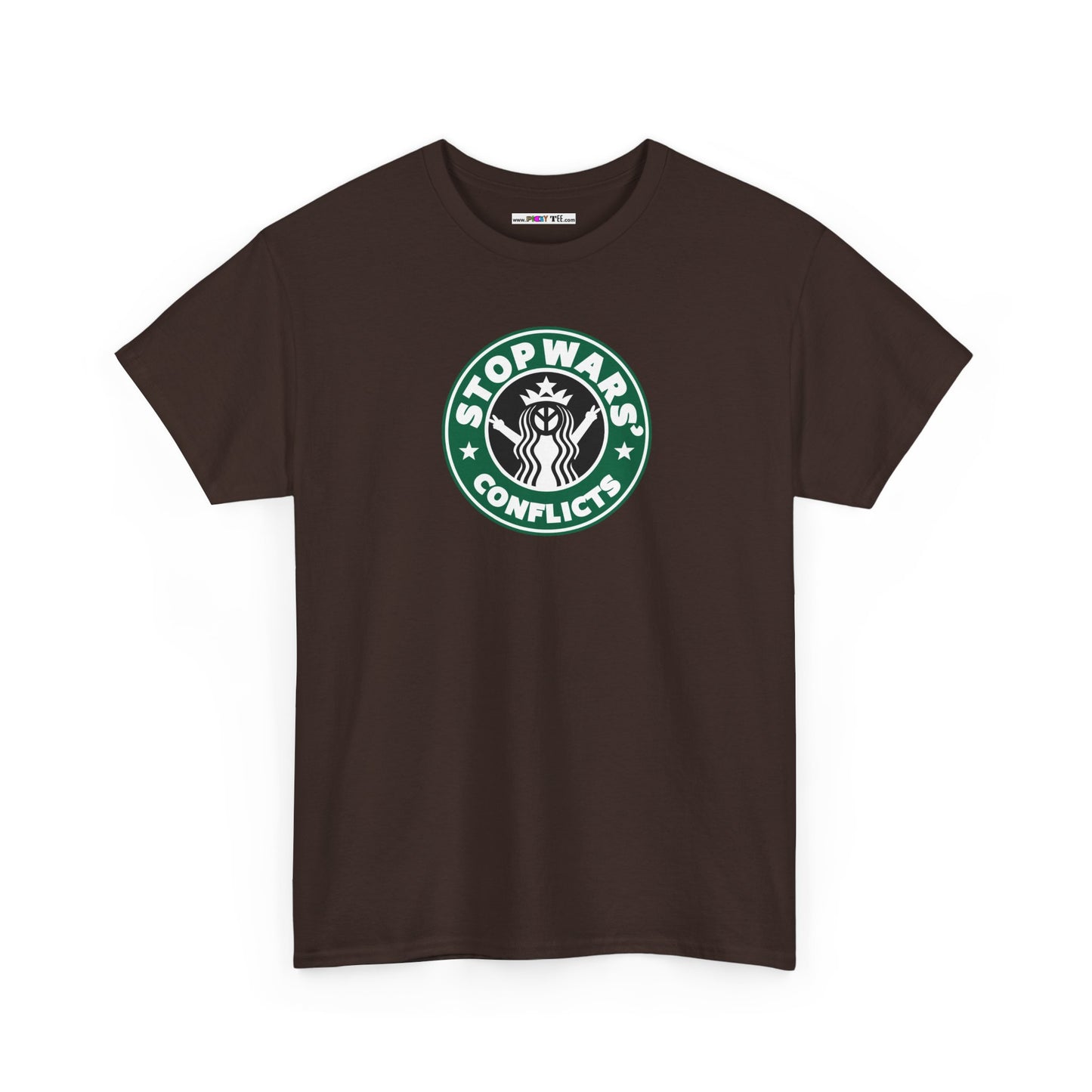 STOP WARS' CONFLICTS Unisex Heavy Cotton Tee
