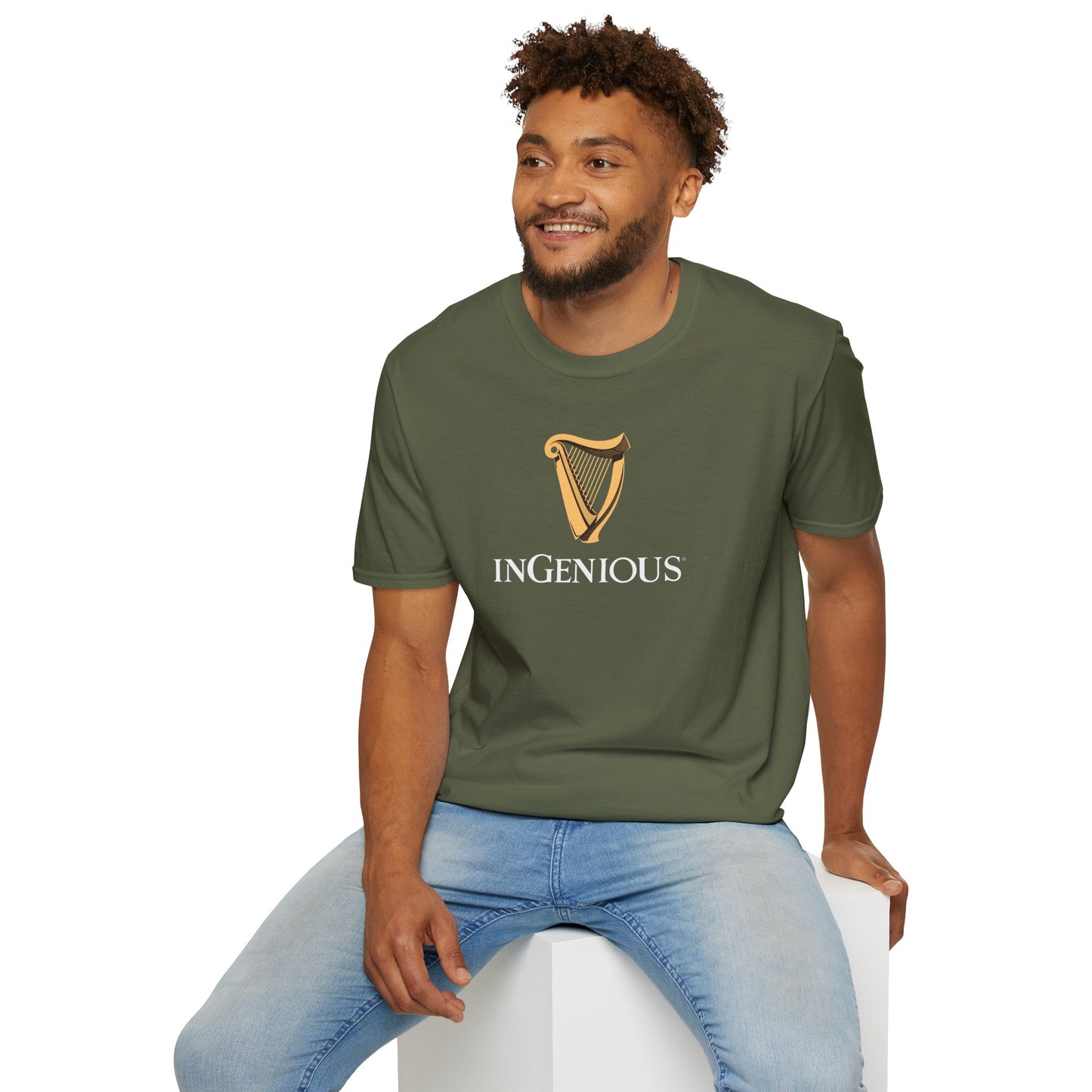 INGENIOUS Unisex Softstyle 100% Cotton T-Shirt