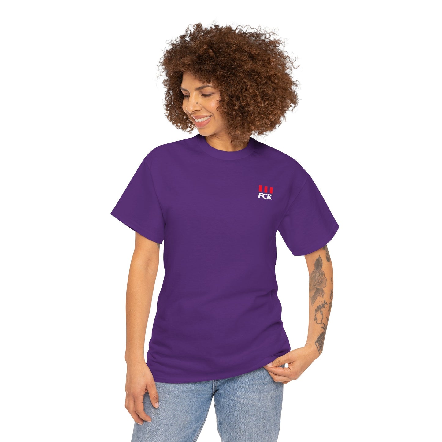 FCK FCK FCK Unisex Heavy Cotton Tee
