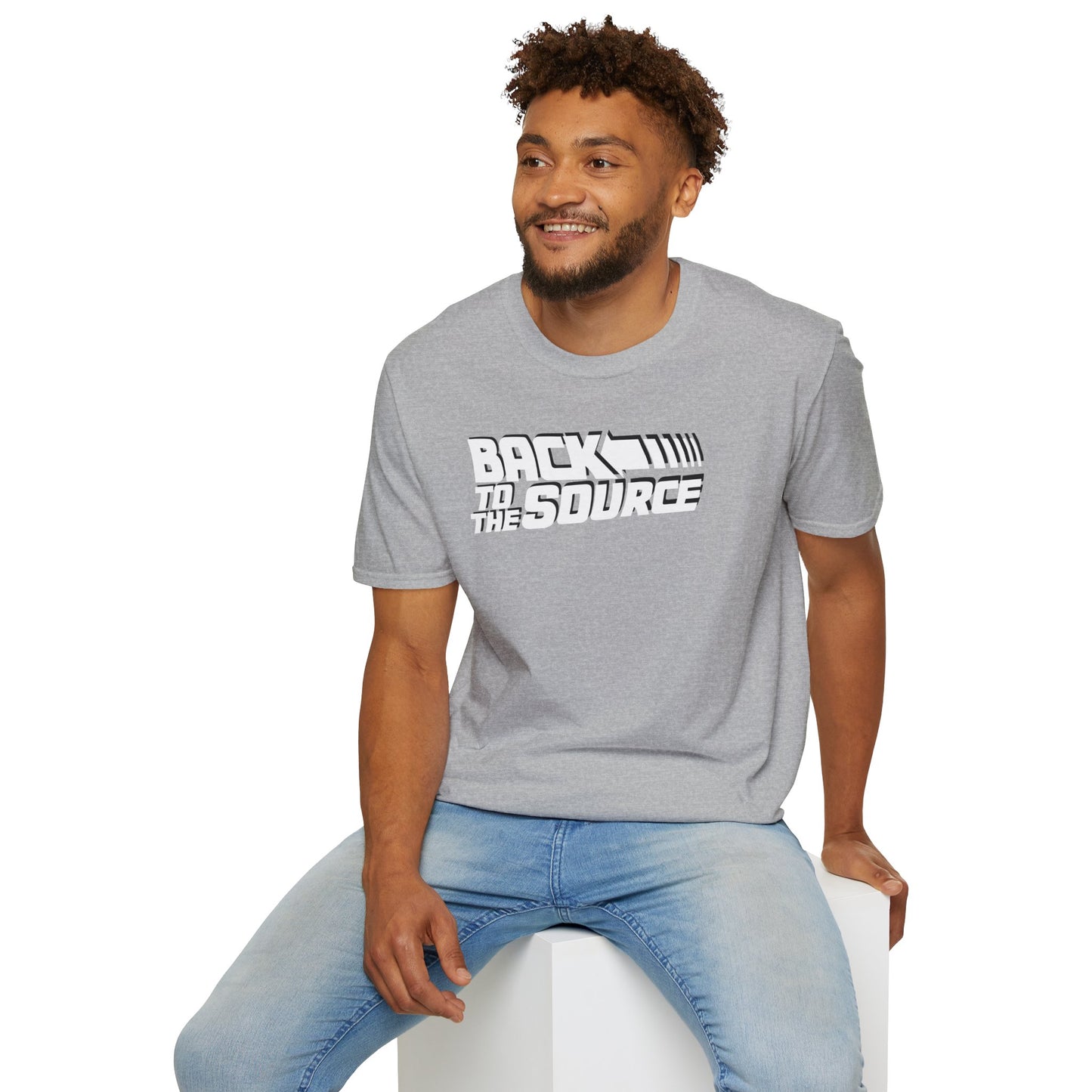 BACK TO THE SOURCE Unisex Softstyle 100% Cotton T-Shirt