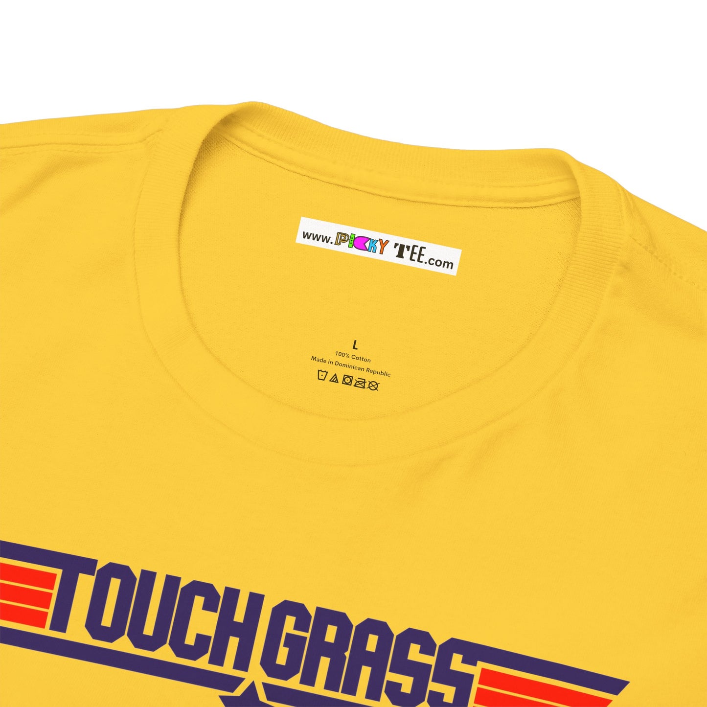 TOUCH GRASS Unisex Heavy Cotton Tee