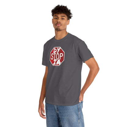 STOP DYSTOPIA Unisex Heavy Cotton Tee