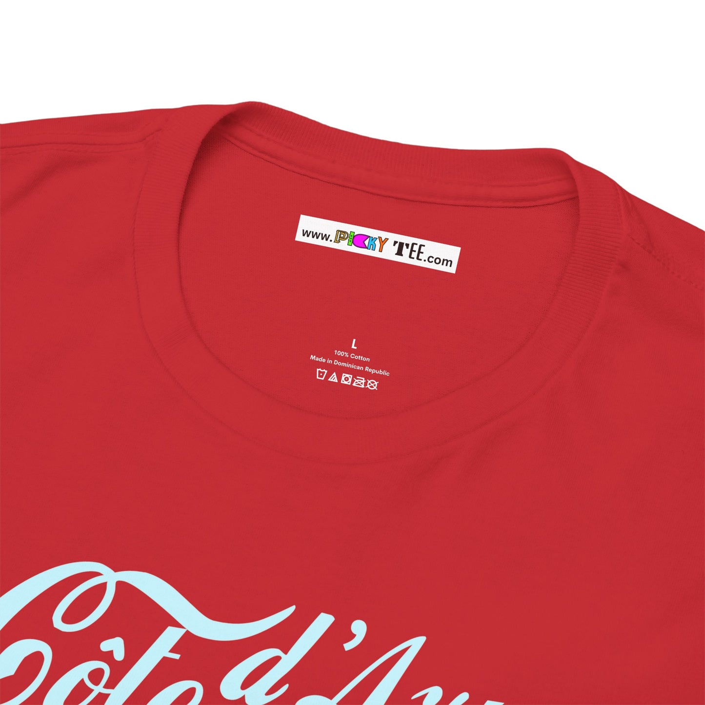 Côte d'Azur Unisex Heavy Cotton Tee