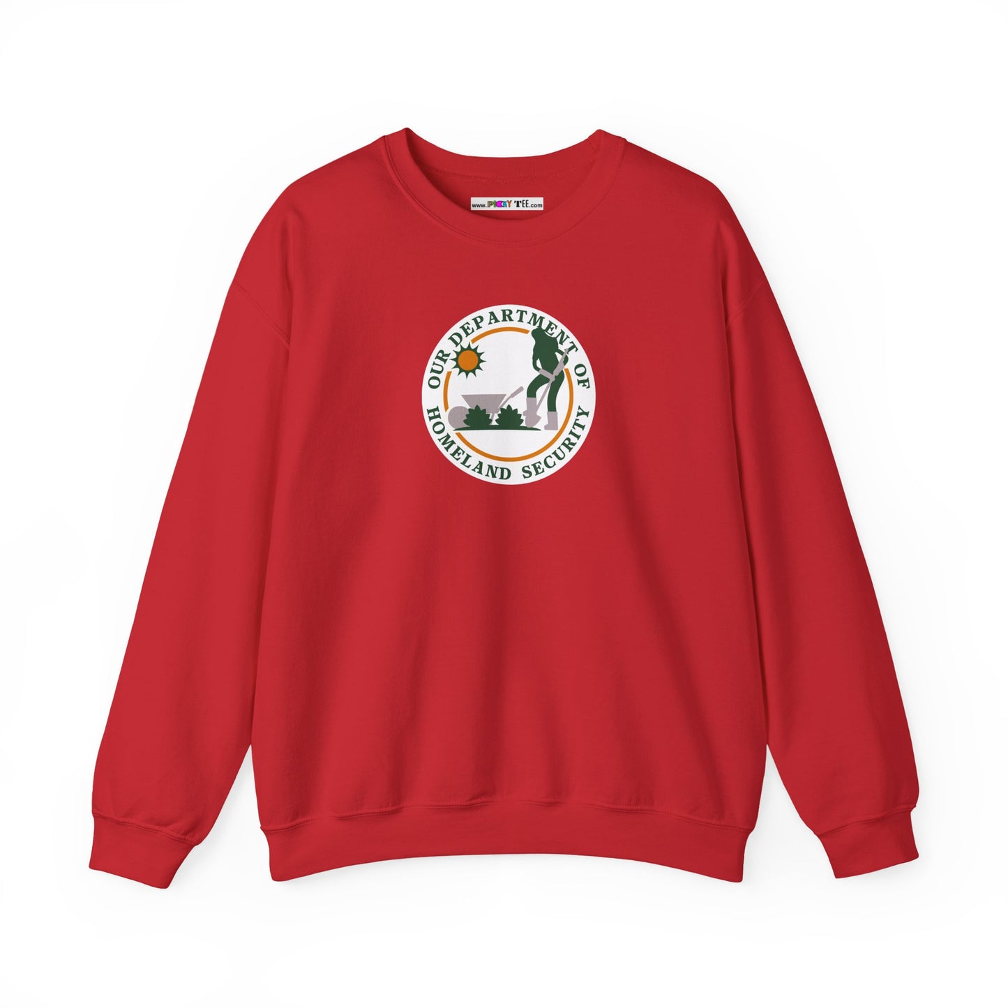 HOMELAND SECURITY (OUR DEPARTMENT OF)  Unisex Heavy Cotton Sweatshirt