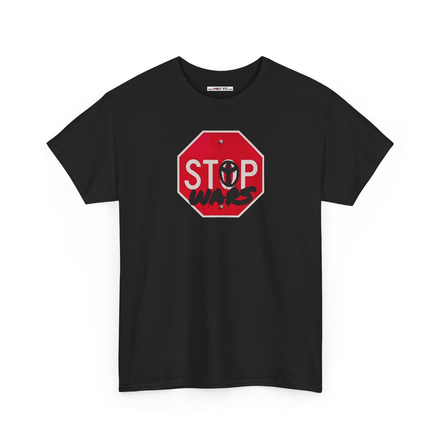 STOP wars Unisex Heavy Cotton Tee
